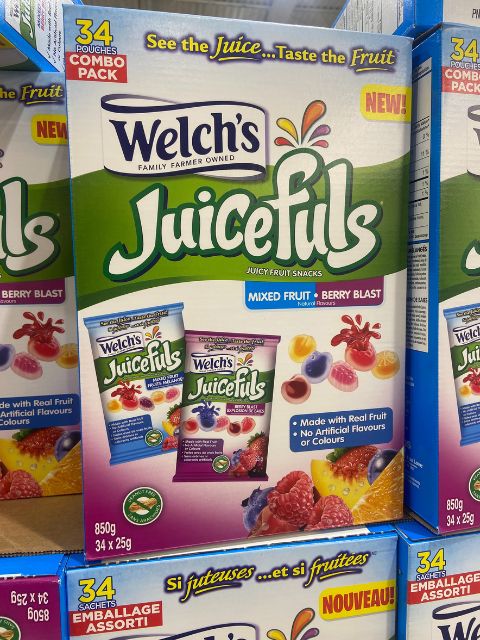 Image of Welch's Juicefuls - 34 x 25 Grams