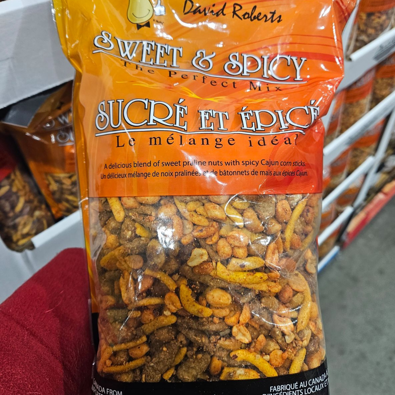 Image of David Roberts Sweet and Spicy Nut Mix - 1 x 1.4 Kilos