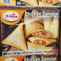 Thumbnail for Image of Al Shamas Chicken Samosa - 1 x 1.5 Kilos