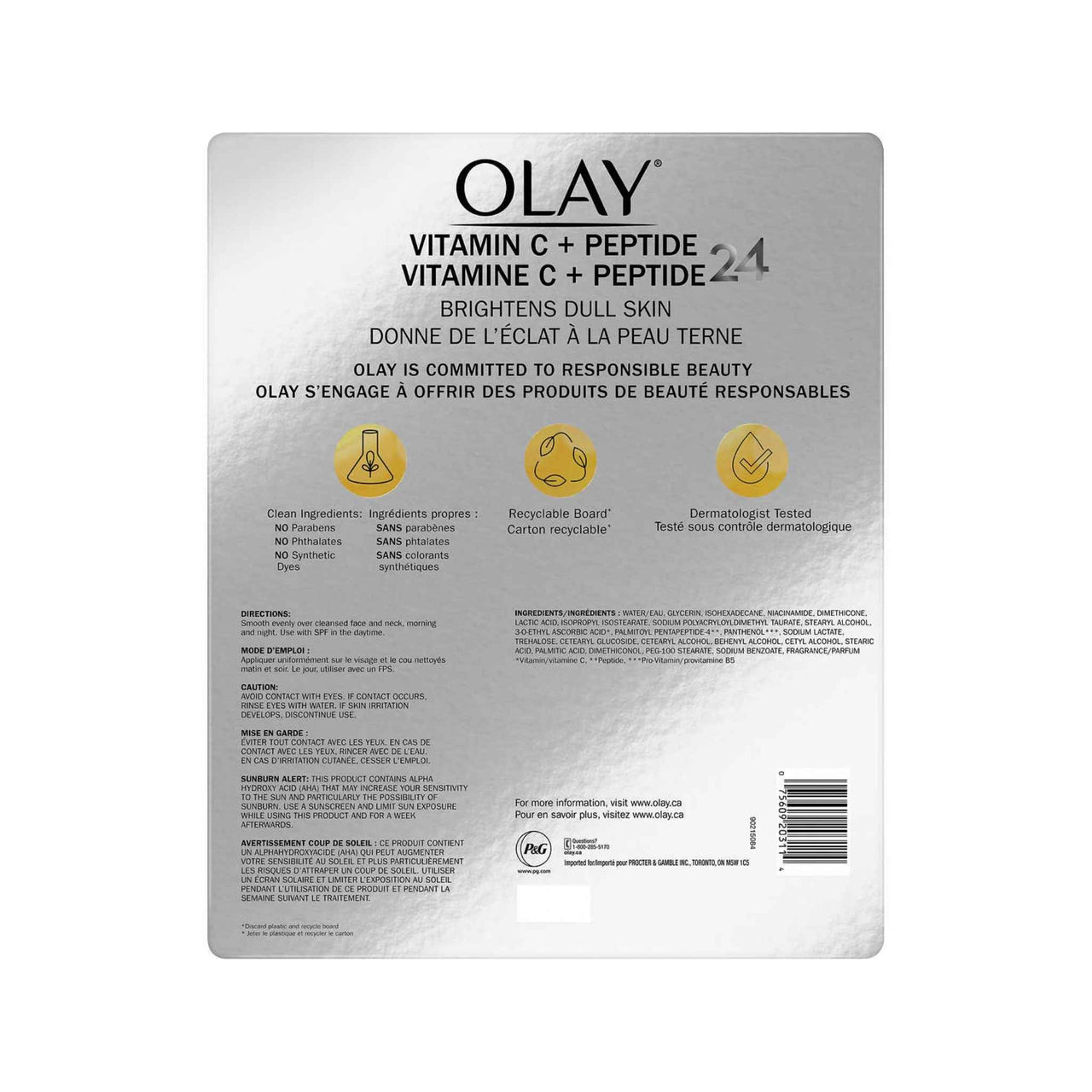 Image of Olay Regenerist Vitamin C + Peptide 24 Face Moisturizer - 1 x 0 Grams
