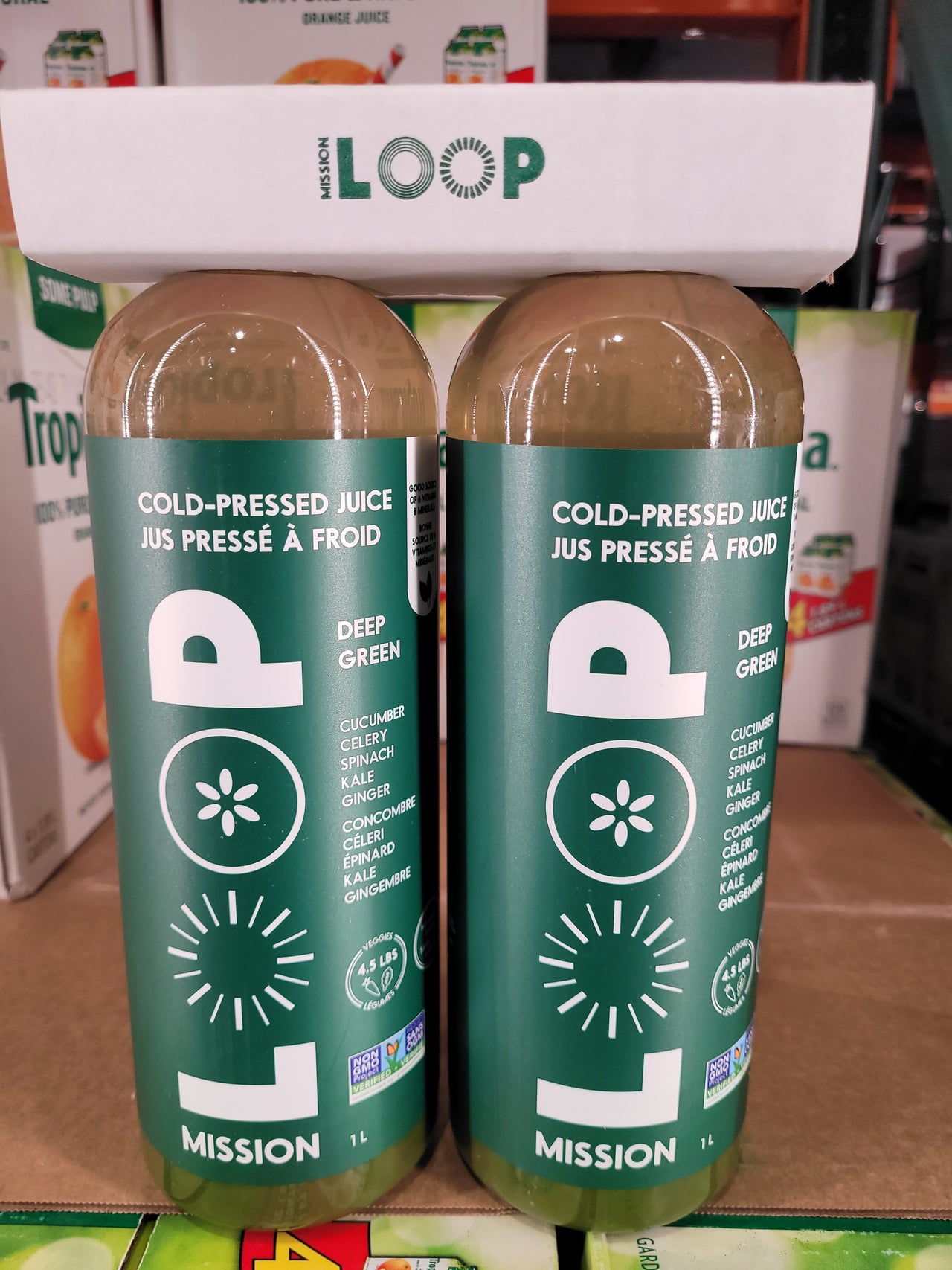 Image of Loop Deep Green Juice 2pck - 2 x 1 Litres