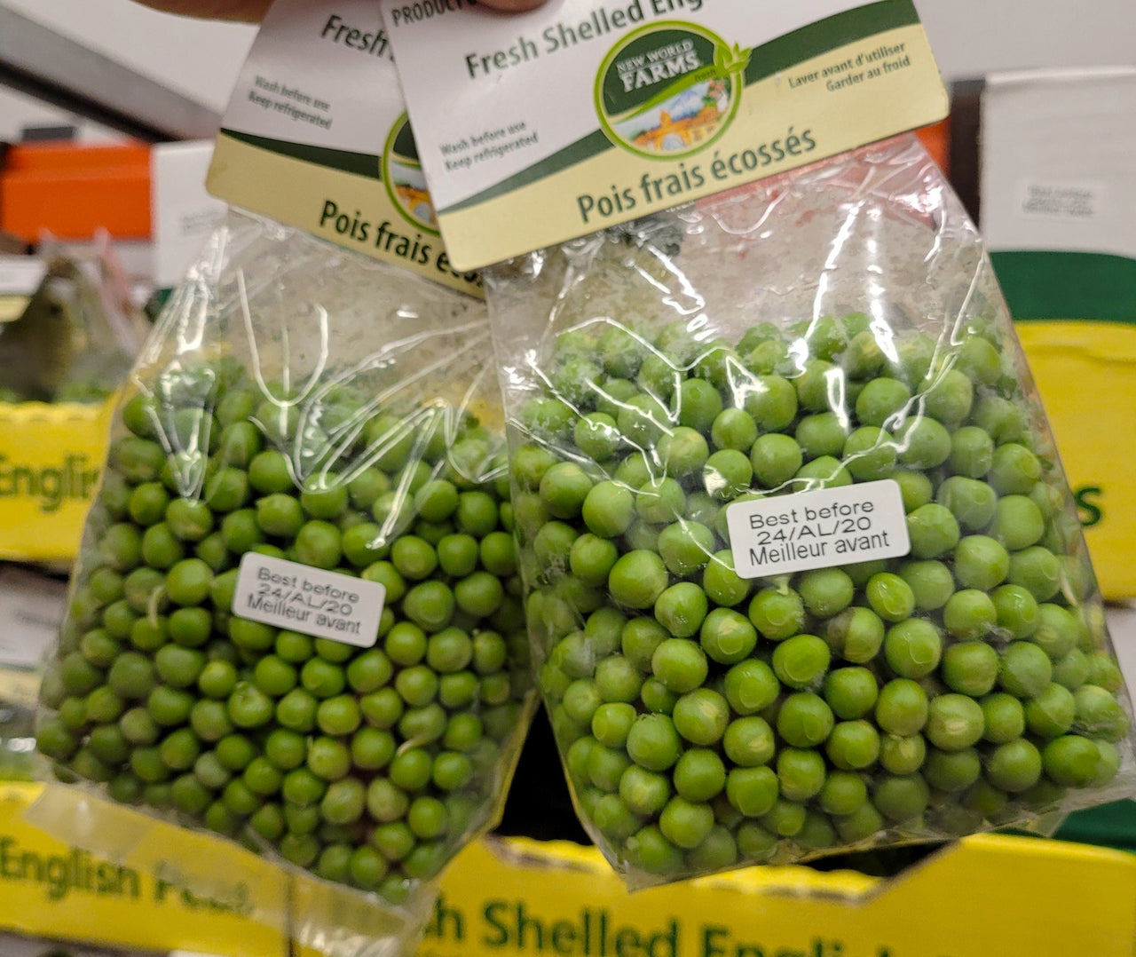 Image of Fresh Shelled Peas 2x284g - 2 x 284 Grams