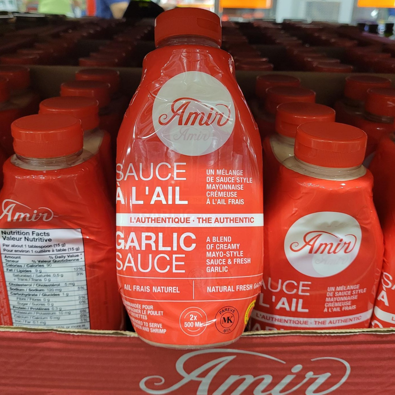 Image of Amir Garlic Sauce 2-Pack - 2 x 500 Grams