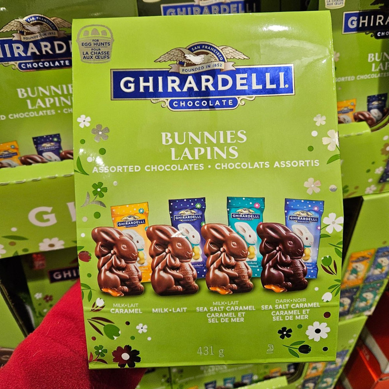Image of Ghirardelli Easter Assorted Bunnies - 1 x 431 Grams