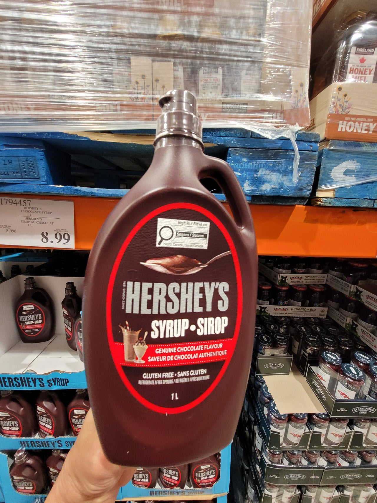 Image of Hershey's Chocolate Syrup - 1 x 1L