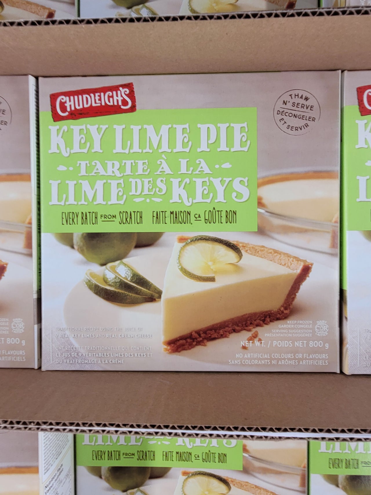 Image of Chudleigh's Key Lime Pie - 1 x 800 Grams