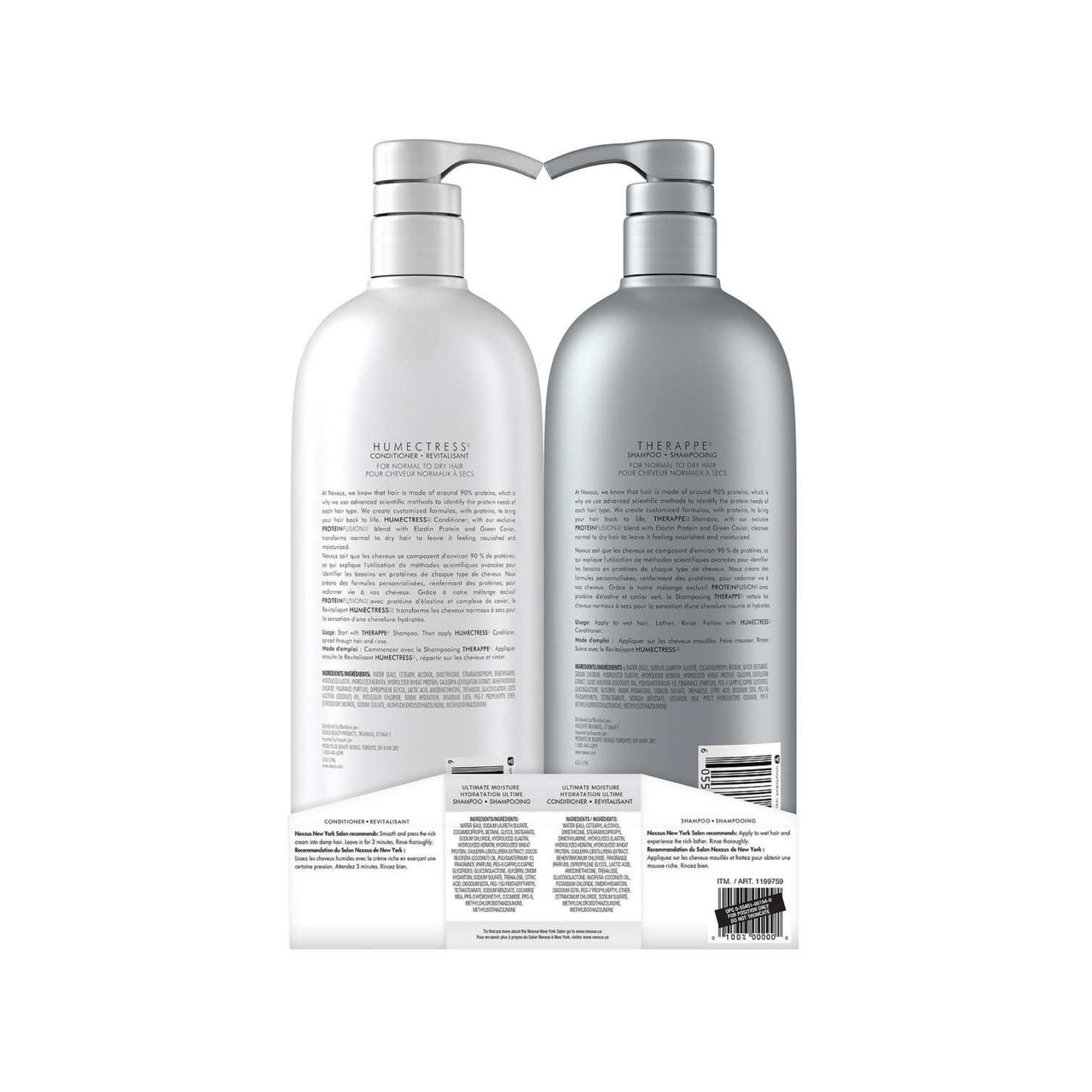 Image of Nexxus Therappe & Humectress Shampoo And Conditioner - 1 x 2 Kilos