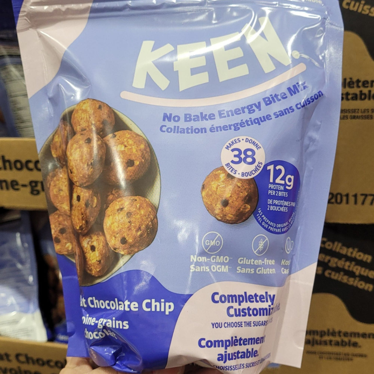 Image of Keen Energy Bite Mix Chocolate Chip 513g - 1 x 513 Grams