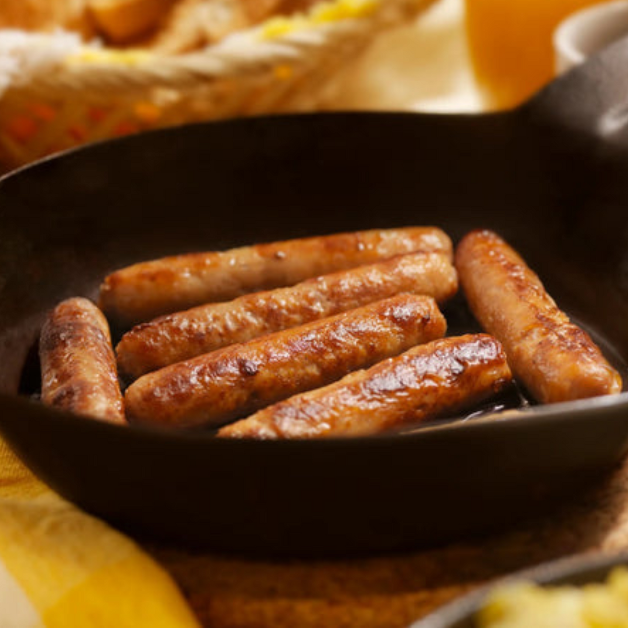 Image of F2F Breakfast Sausage Chicken ~ 4 packs x 8 - 1 x 1.2 Kilos