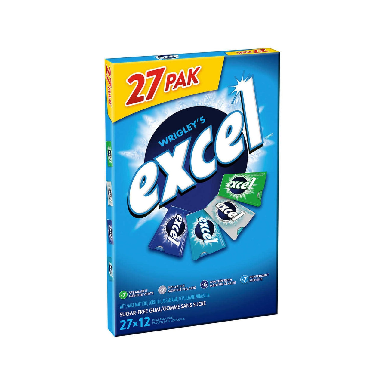 Image of Wrigley's Excel Gum Variety Pack - 1 x 685 Grams