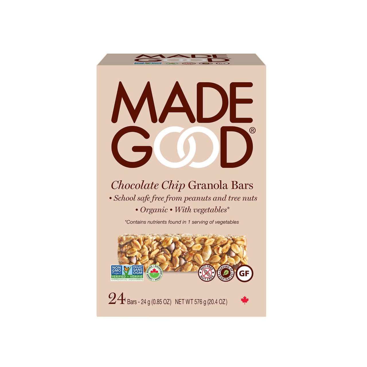 Image of Made Good Organic Granola Bars - 1 x 616 Grams