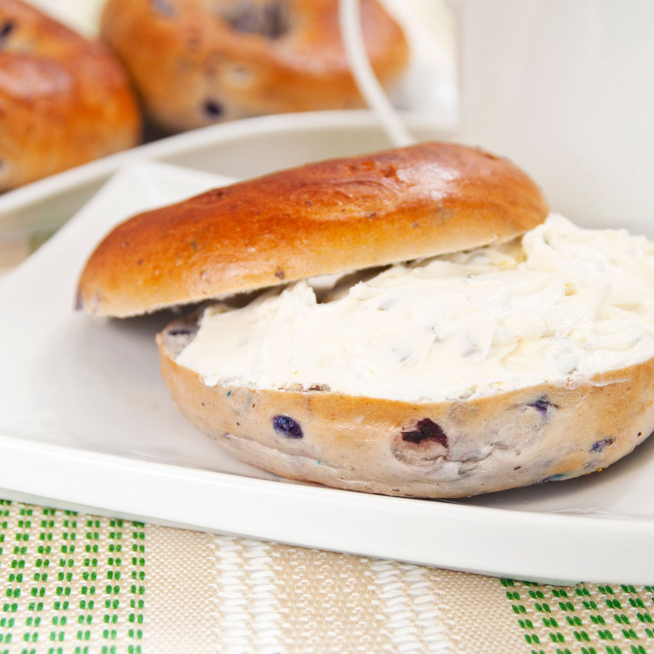 Image of Blueberry Bagels 2 pack - 2 x 750 Grams