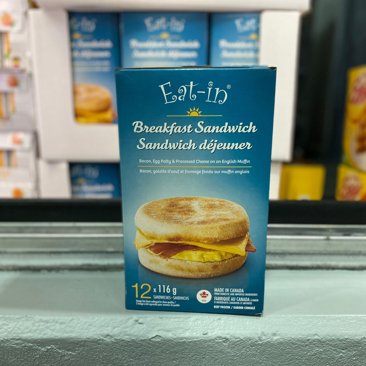 Image of Eat-in Breakfast Sandwich - 12 x 116 Grams