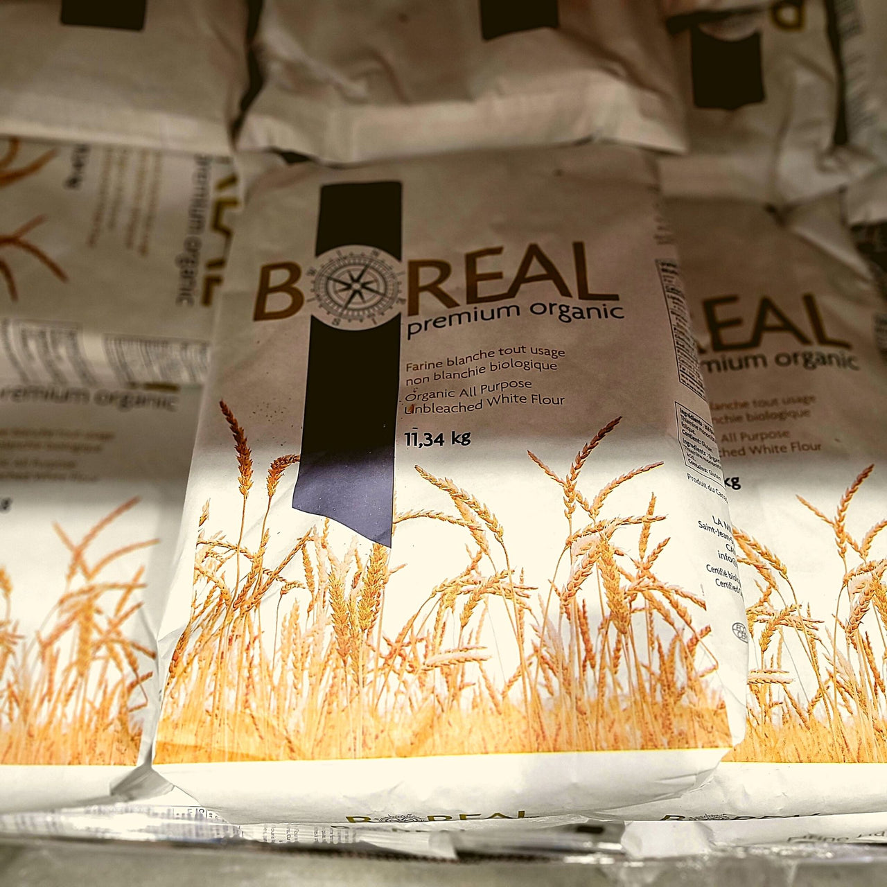 Image of Boreal Organic All Purpose Flour - 1 x 11.34 Kilos