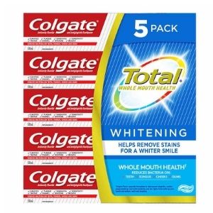 Image of Colgate Total Toothpaste 5-pack - 5 x 170 Grams