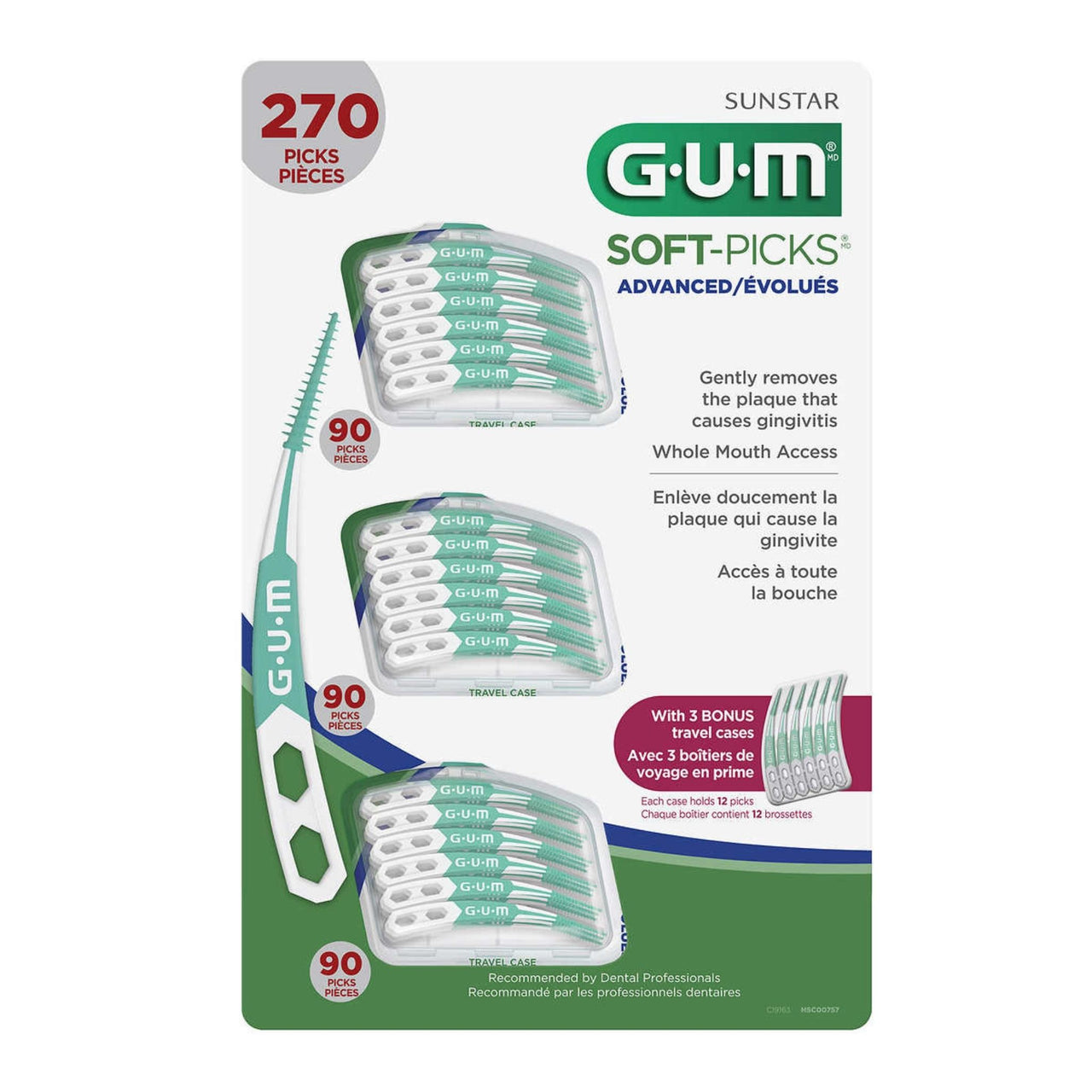 Image of GUM Soft-Picks Advanced Dental Picks - 1 x 160.5 Grams