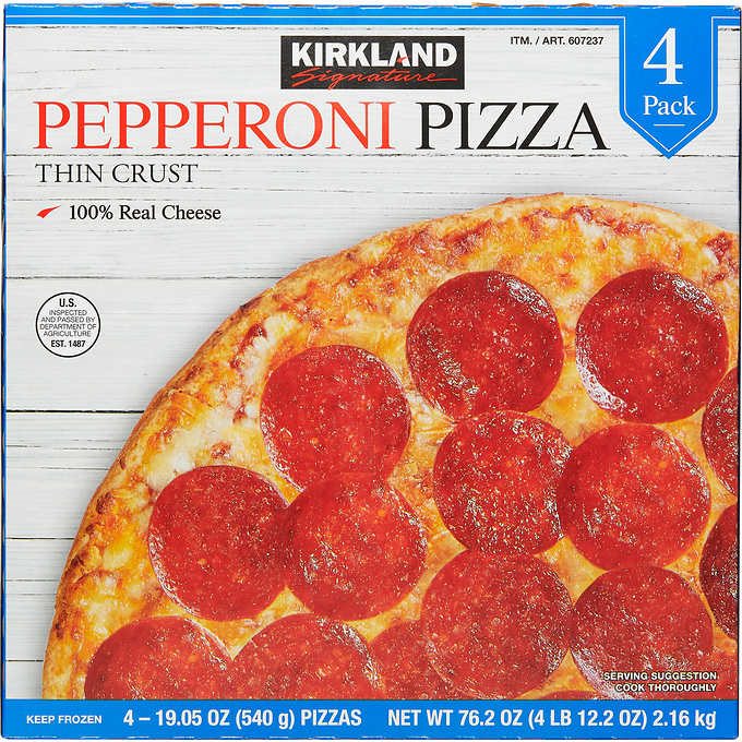 Image of Kirkland Pepperoni Pizza - 1 x 2.2 Kilos