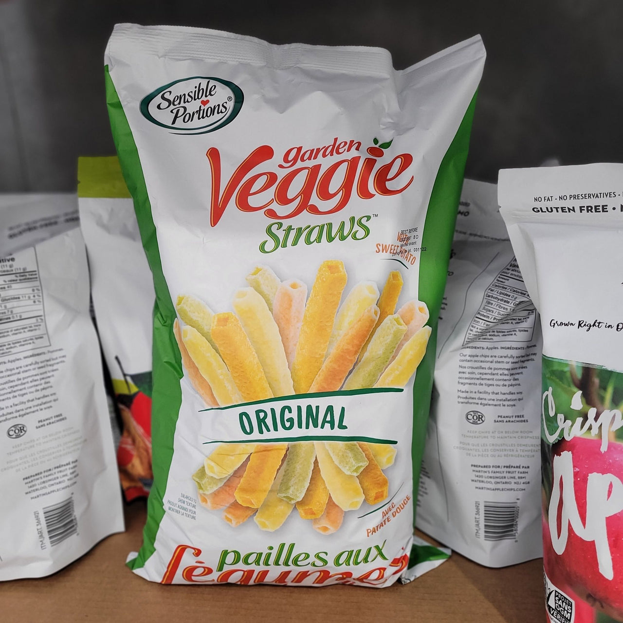 Image of Jumbo Bag Sensible Portions Veggie Straws - 1 x 475 Grams