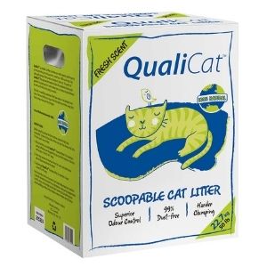 Image of Qualicat Scoopable Cat Litter - 1 x 22.7 Kilos