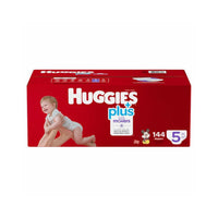 Thumbnail for Image of Huggies Little Movers Plus, Size 5, Pack of 144 - 1 x 4494 Grams