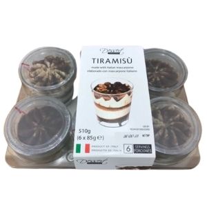 Image of Dessert Italiano Tiramisù 6x85g - 6 x 85 Grams