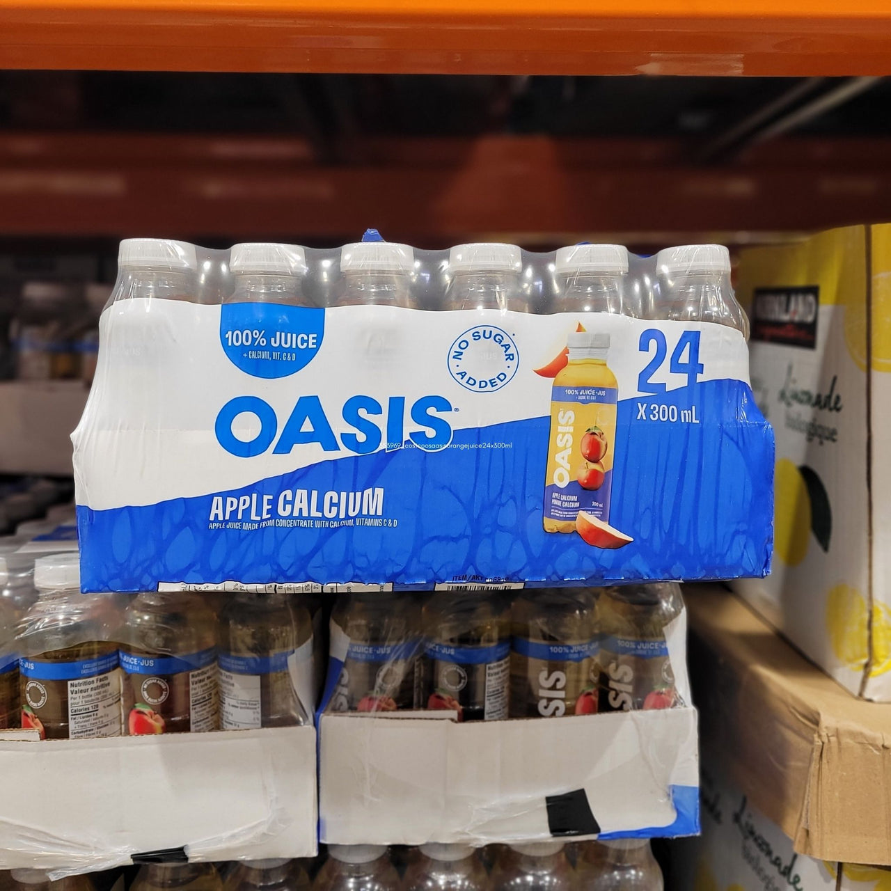 Image of Oasis Apple Juice 24x300ml - 24 x 300 Grams