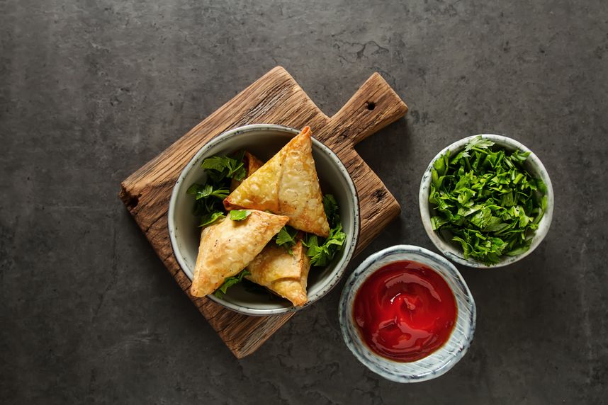 Image of COM: Appetizer Samosa Large Prefried - 50 x 80 Grams