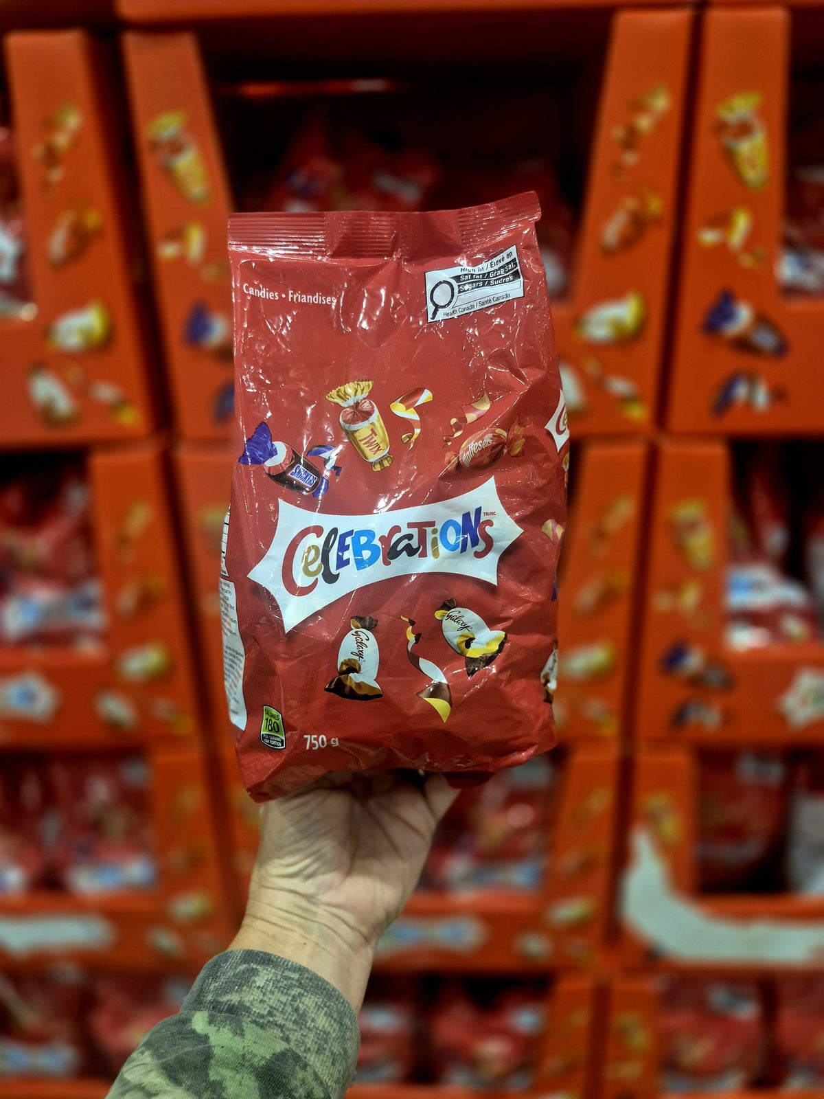Celebrations Assorted Mini Treats - 1 x 750 Grams