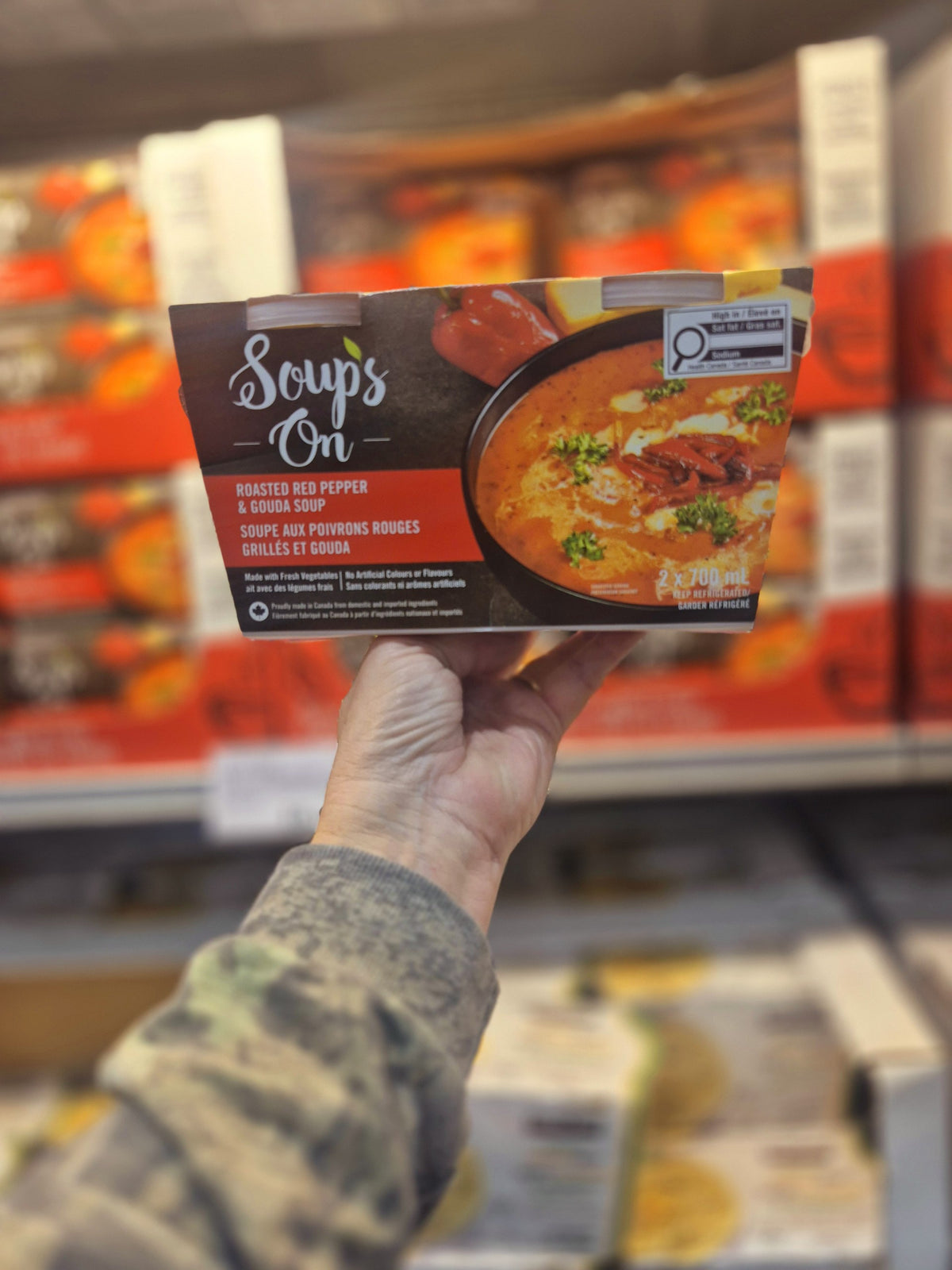 Red Pepper Gouda Soup - 2 x 700 ML