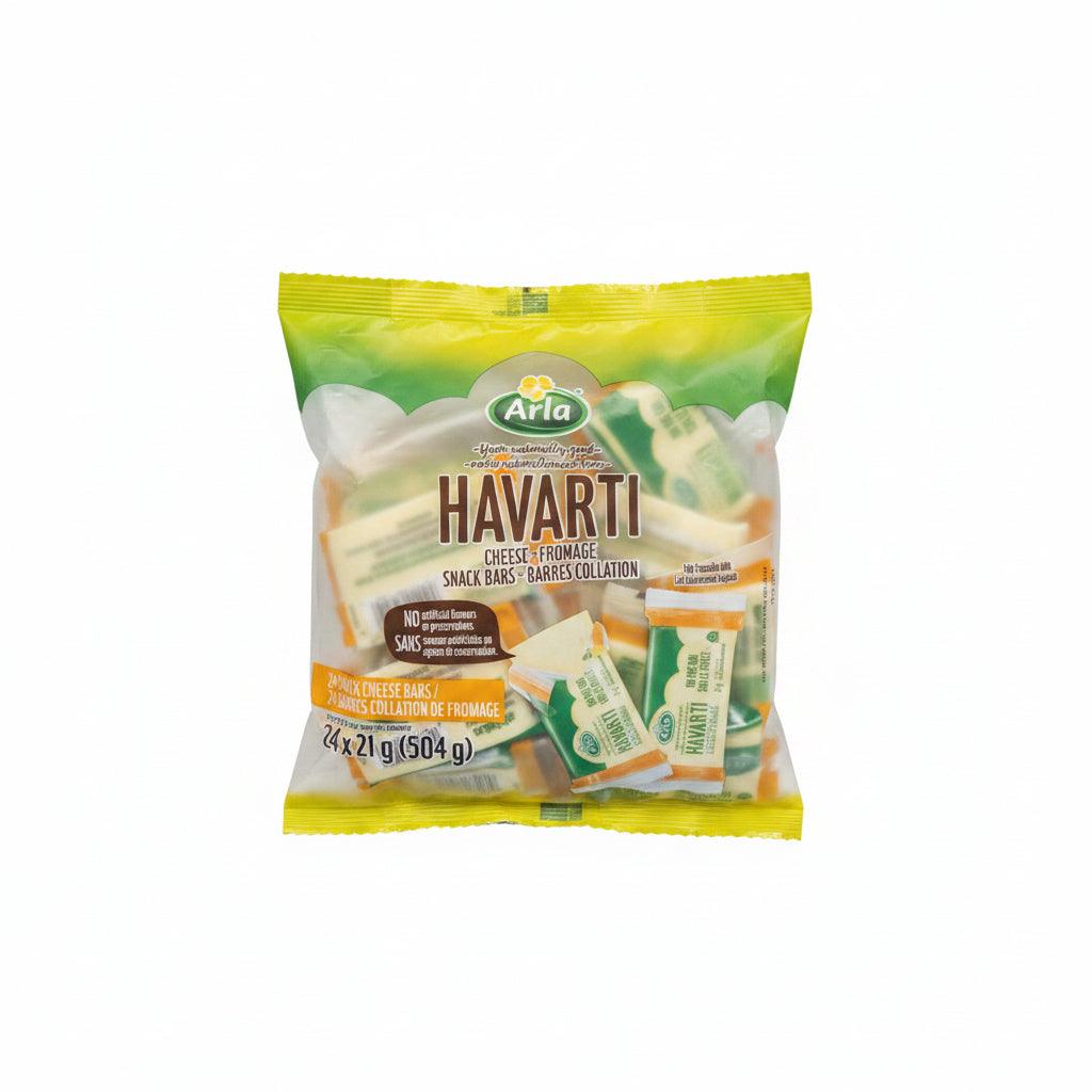 Image of Arla Havarti Snack Cheese - 1 x 504 Grams