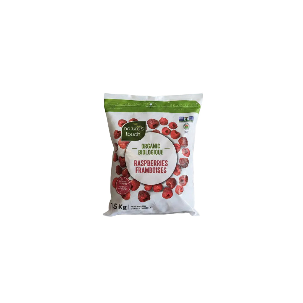 Nature's Touch Organic Raspberries *ship at your risk - 1 x 1.5 Kilos ...