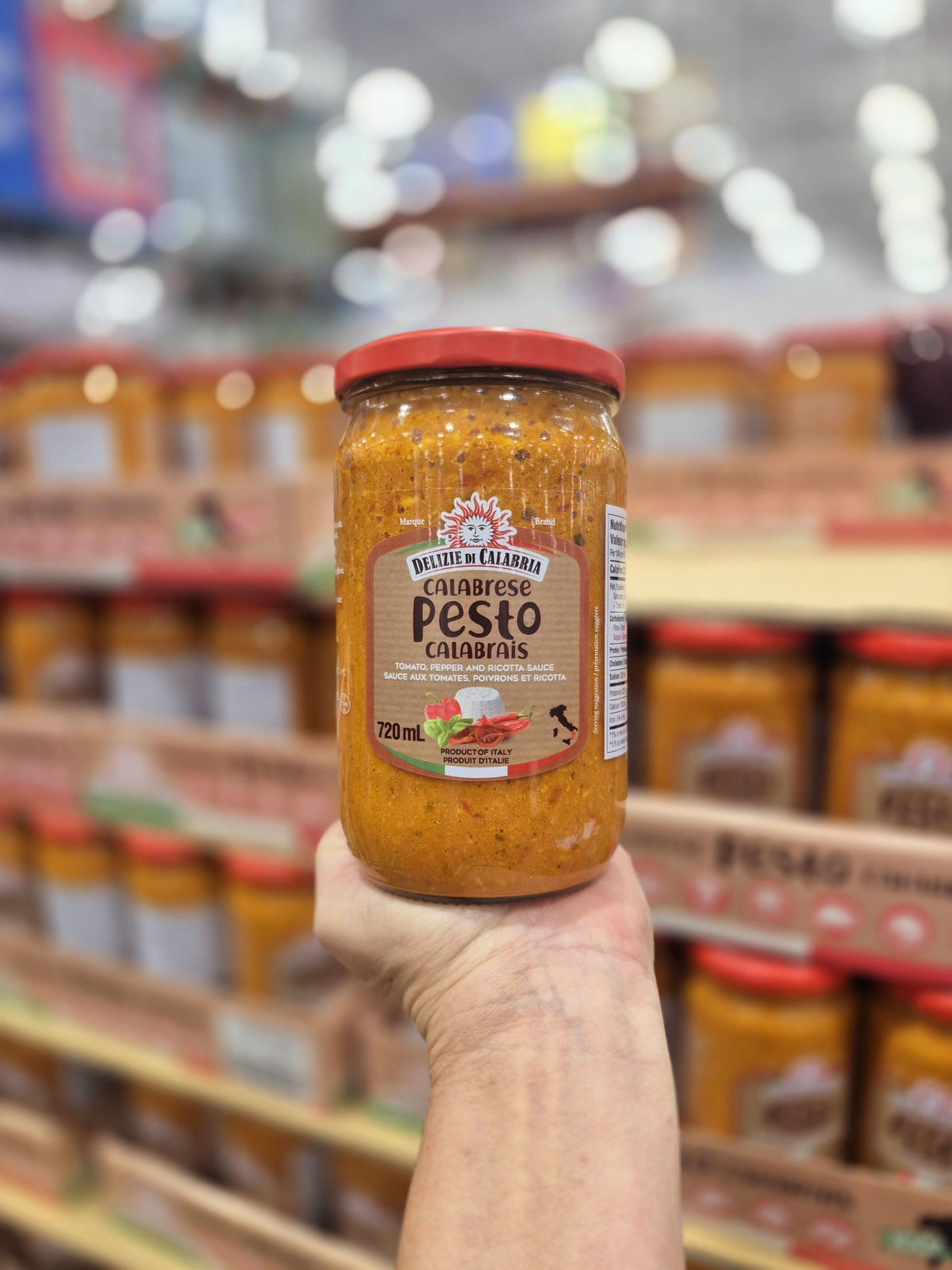 Calabrese Pesto - 1 x 720 ML
