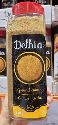 Thumbnail for Delhia Ground Cumin - 1 x 550 Grams
