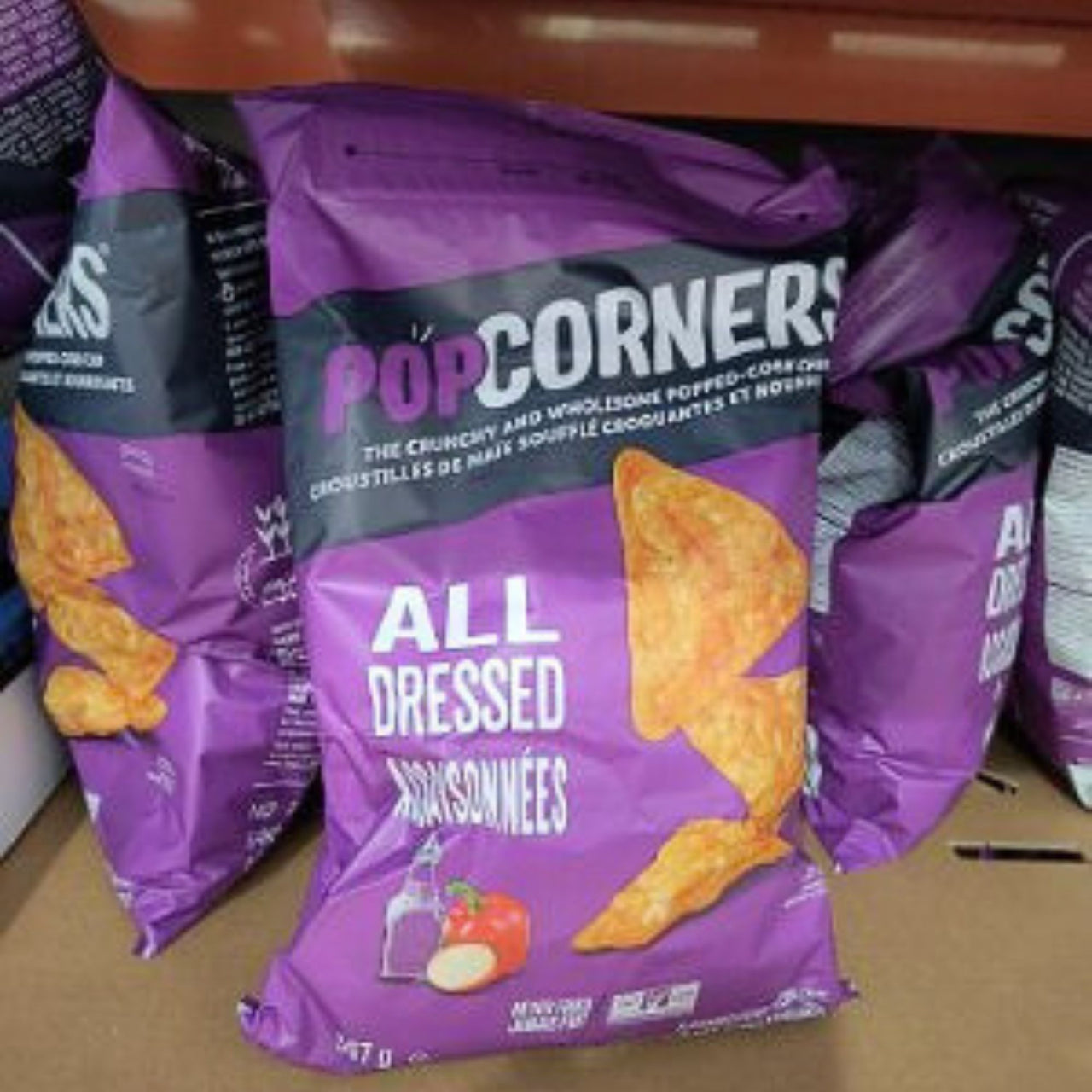 Popcorners All Dressed Corn Chips 1 x 567 Grams Shipped to Nunavut