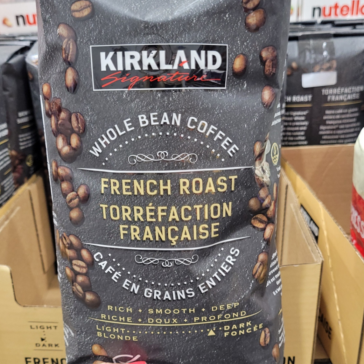 Image of Kirkland Signature French Roast Coffee - 1 x 1.13 Kilos