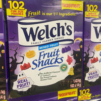Thumbnail for Image of Welch's Mixed Fruit Snacks TrickerTreats 102x14g