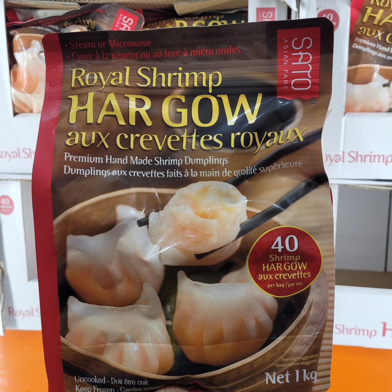 Image of Sato Asian Royal Shrimp Har-Gow Dumplings - 1 x 1000 Grams