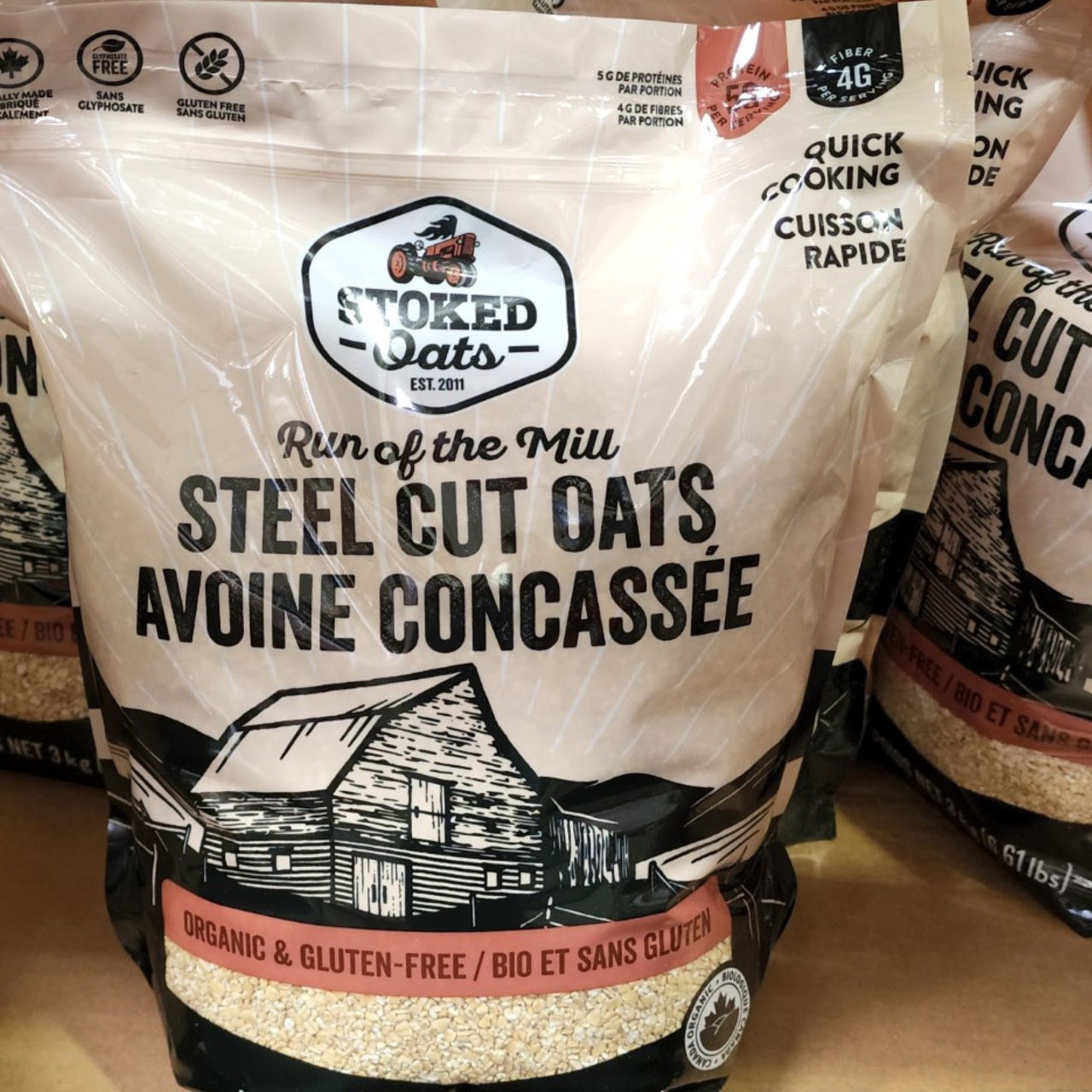 Image of Stoked Oats Quick Steel Cut Oats 3kg