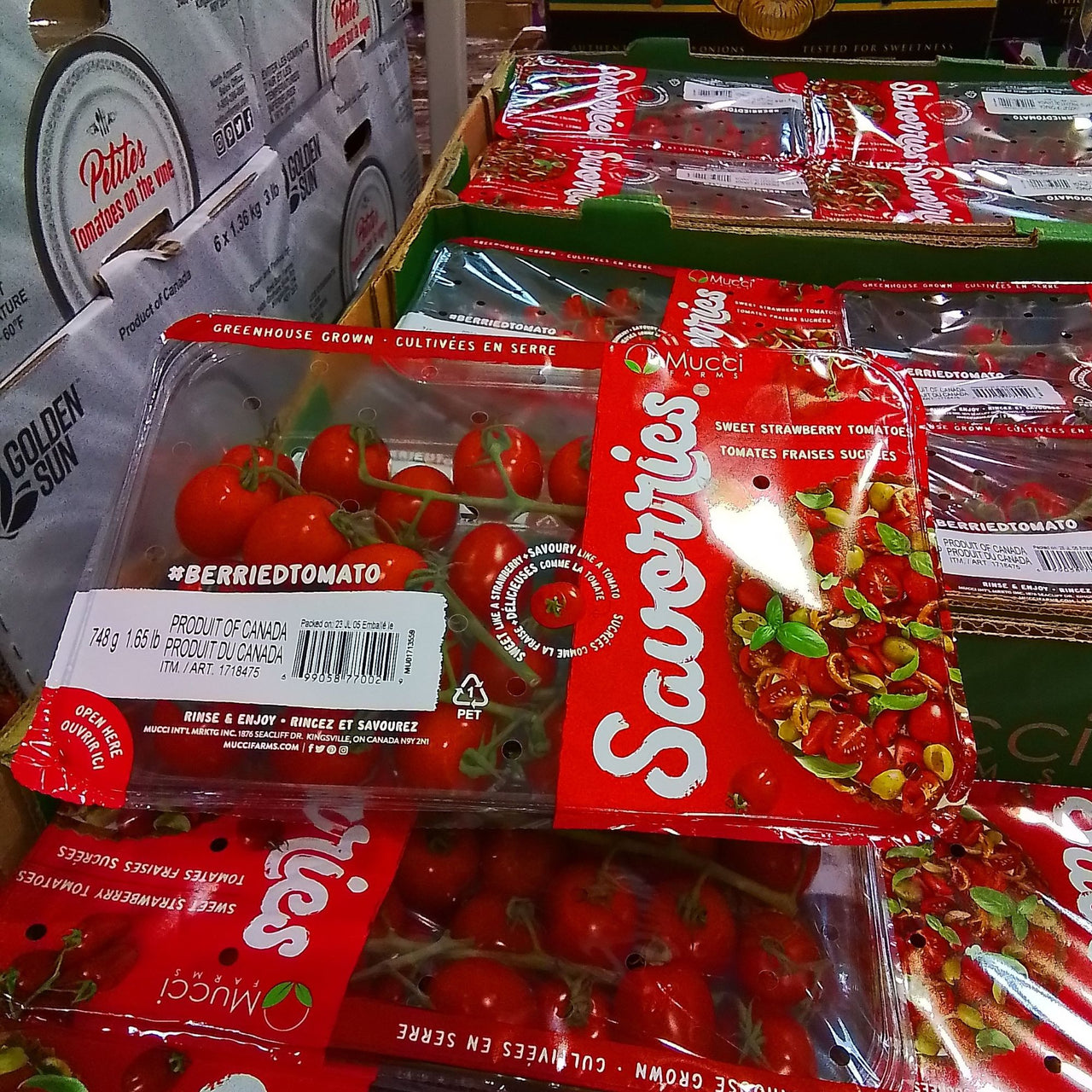 Image of Mucci Strawberry Tomatoes 748g