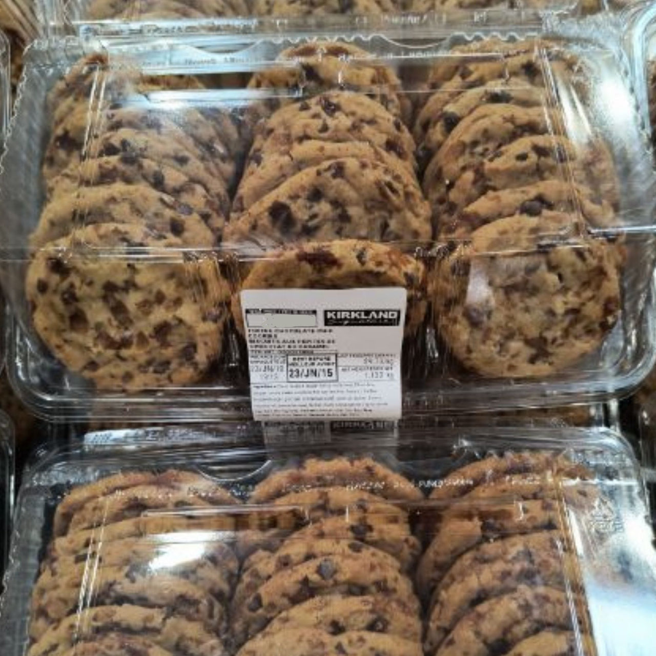 Image of Kirkland Toffee Chocolate Chip Cookies 1.13kg