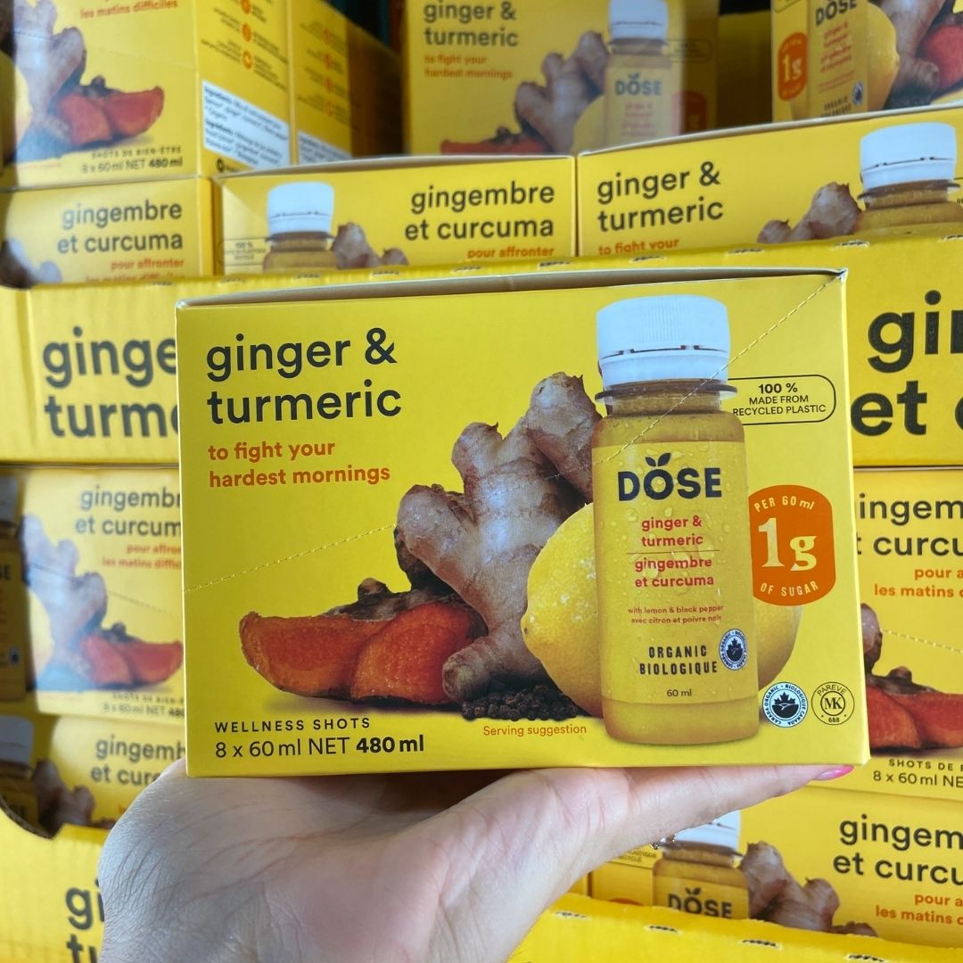 Image of Dose Ginger and Tumeric Wellness Shots 8x60ml