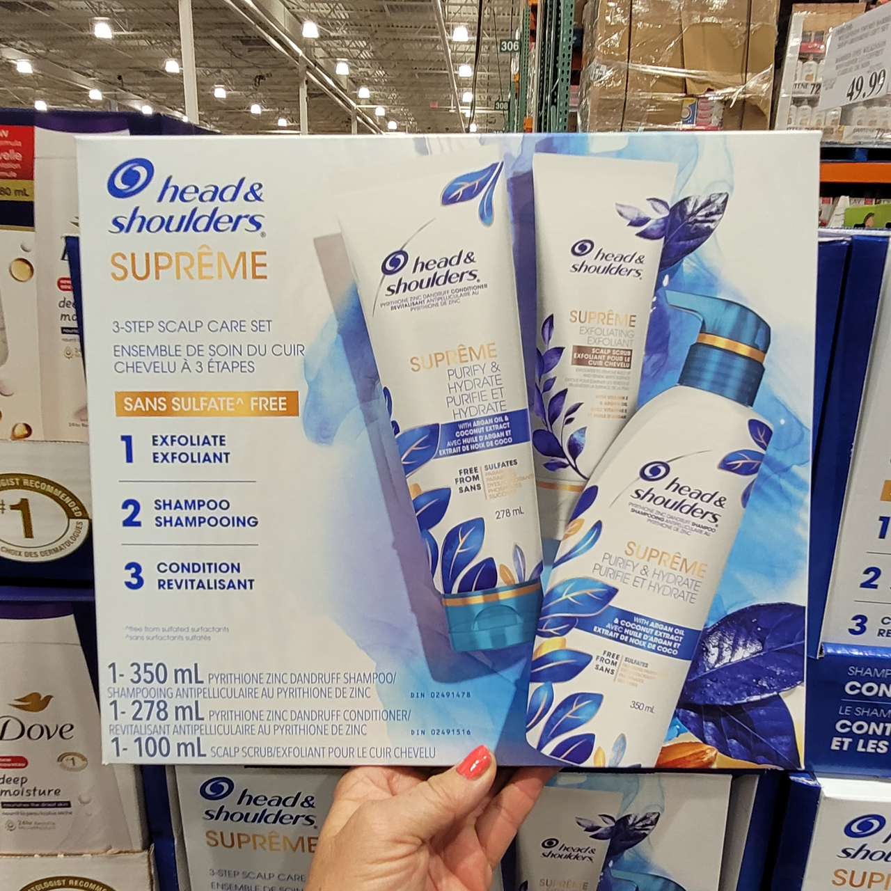 Image of Head and Shoulders Supreme Pack - 1 x 820 Grams