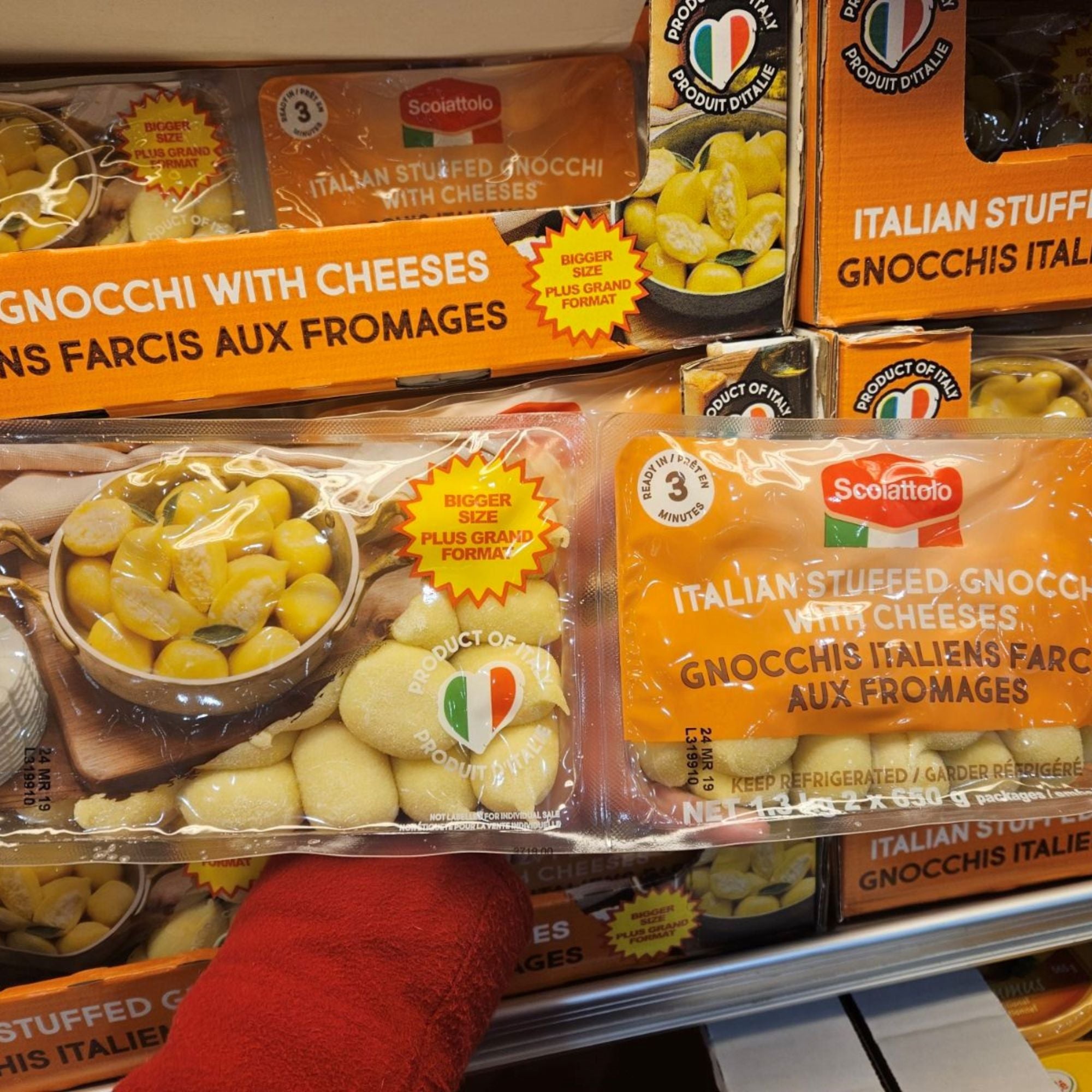 Scoiattolo Italian Stuffed Gnocchi with Cheeses 2 x 650g Shipped to Nunavut  – The Northern Shopper