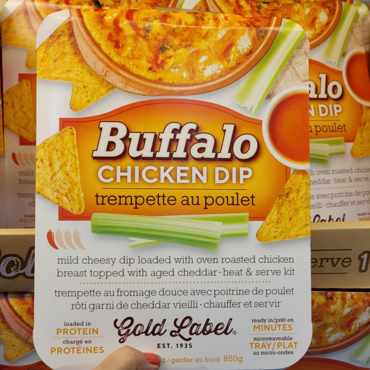 Image of Gold Label Buffalo Chicken Dip 850g