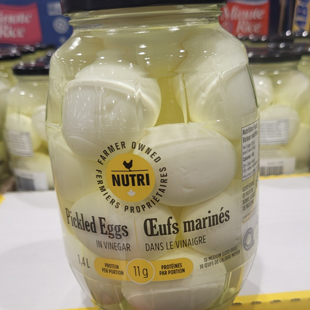 Image of Nutri Pickled Eggs - 1 x 1.42 Kilos