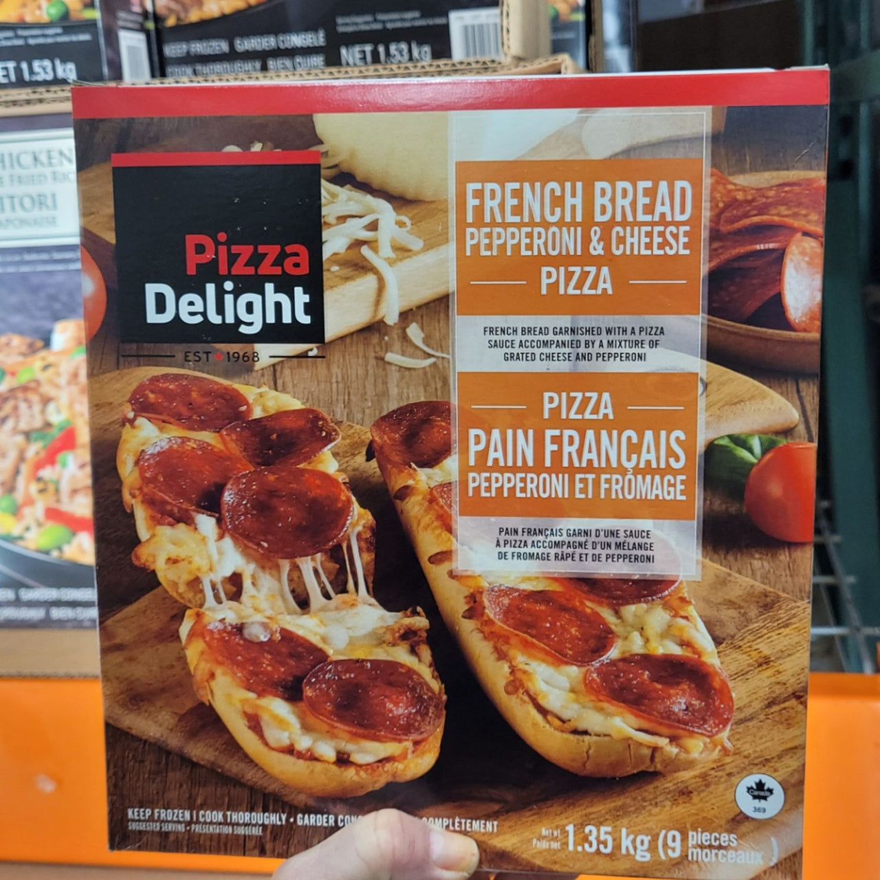 Image of Pizza Delight French Bread Pizza - 1 x 1.35 Kilos
