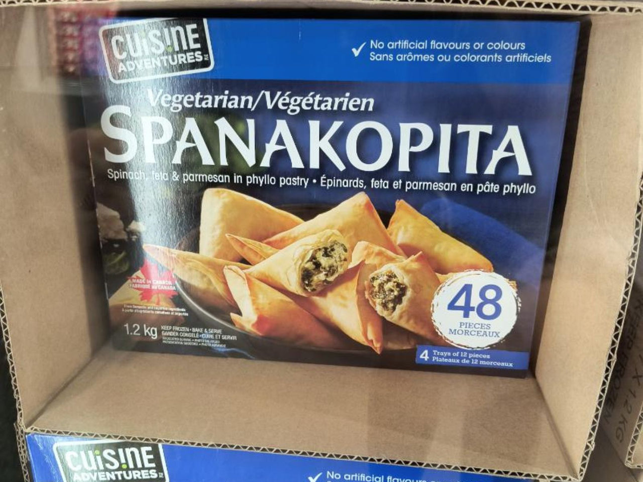 Image of Cuisine Adventures Spanakopita 1.2kg - 1 x 1.2 Kilos