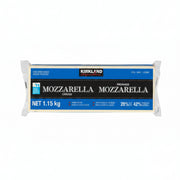 Kirkland Signature Mozzarella Block Cheese - 1 x 1.15 Kilos