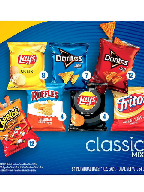 Image of Frito-Lay Lunch Variety Chips 54x28g