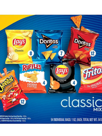 Thumbnail for Image of Frito-Lay Lunch Variety Chips 54x28g